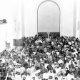 Aufnahme von einer Veranstaltung vom „Gebet um Erneuerung“ in der Johanniskirche im Herbst 1989